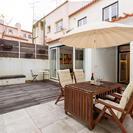 2br Terrasse Townhouse Style With Ac | By Airnest Apartment Lisbon